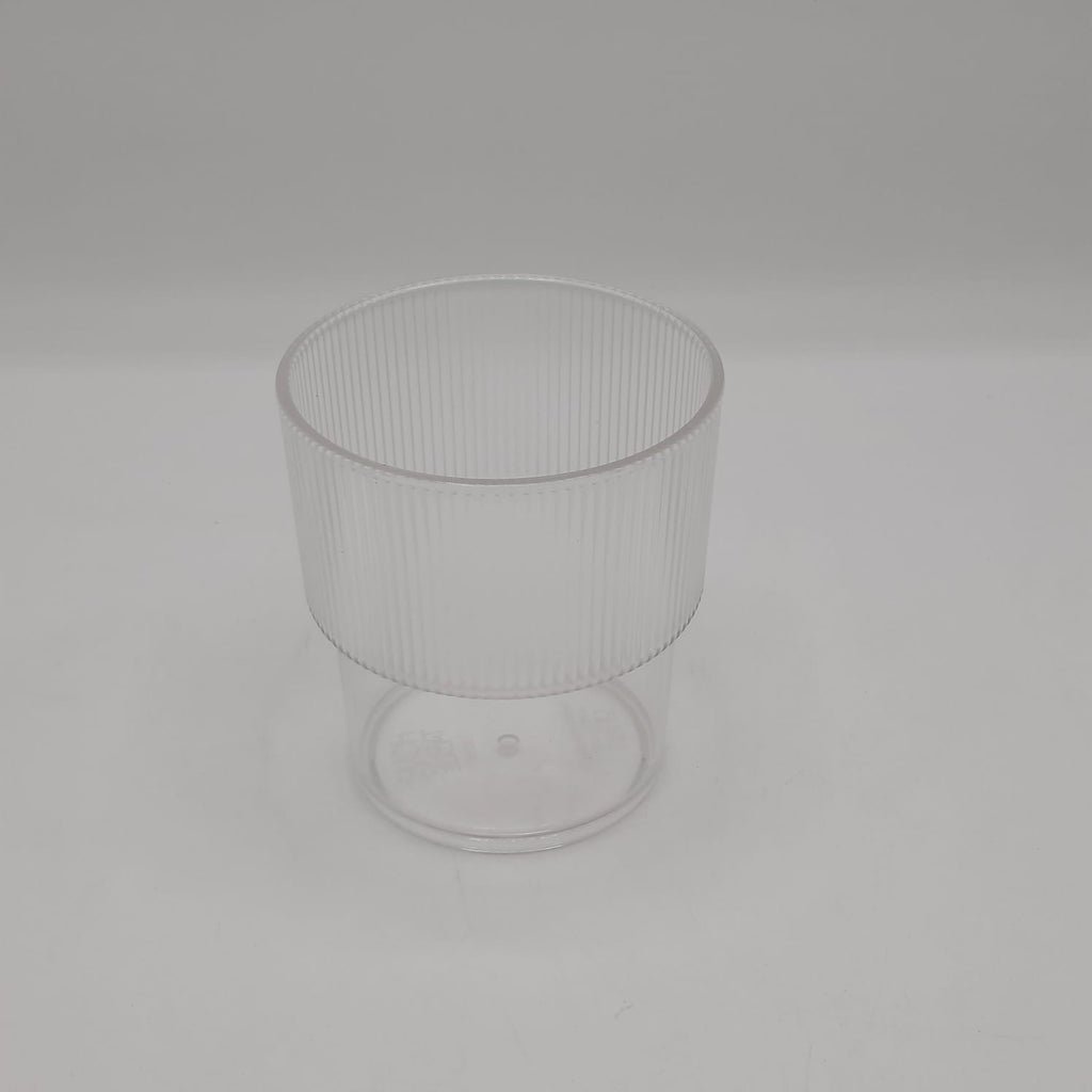 Acrylic Frosted Stackable 335 ml Glass 1pc AC130-0